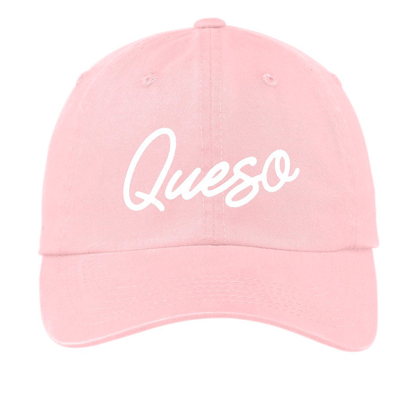 Frankie Jean Queso Cursive Baseball Cap