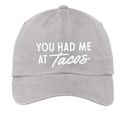 Frankie Jean You Had Me At Tacos Baseball Cap
