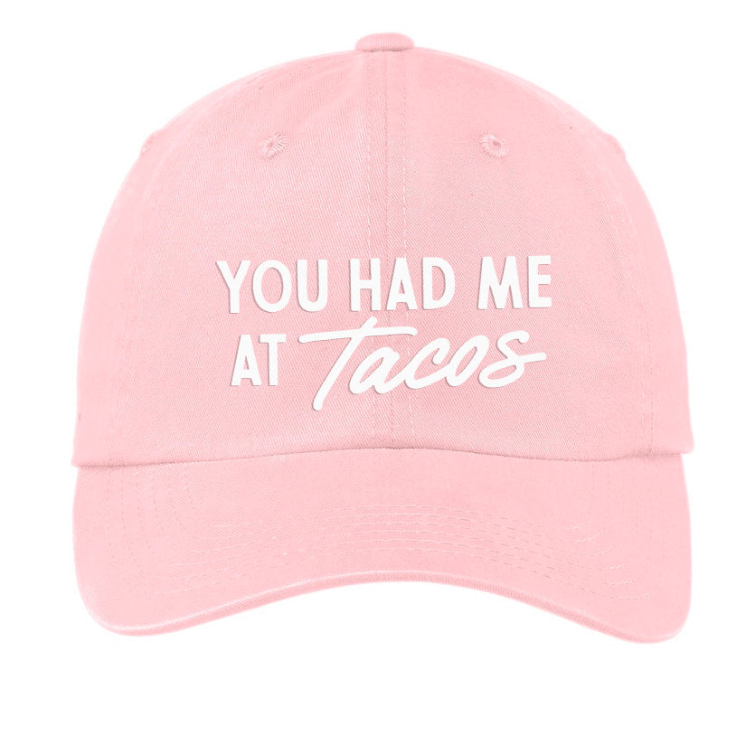 Frankie Jean You Had Me At Tacos Baseball Cap