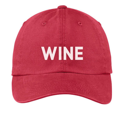 Frankie Jean Wine Baseball Cap