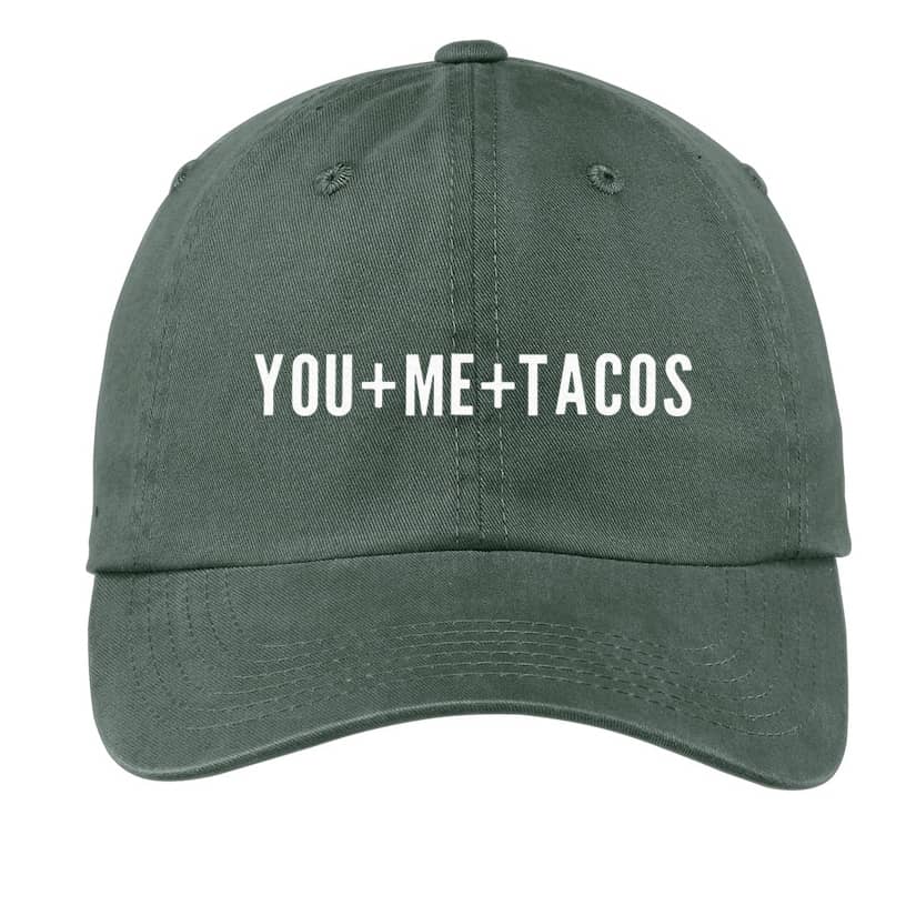 Frankie Jean You + Me + Tacos Baseball Cap
