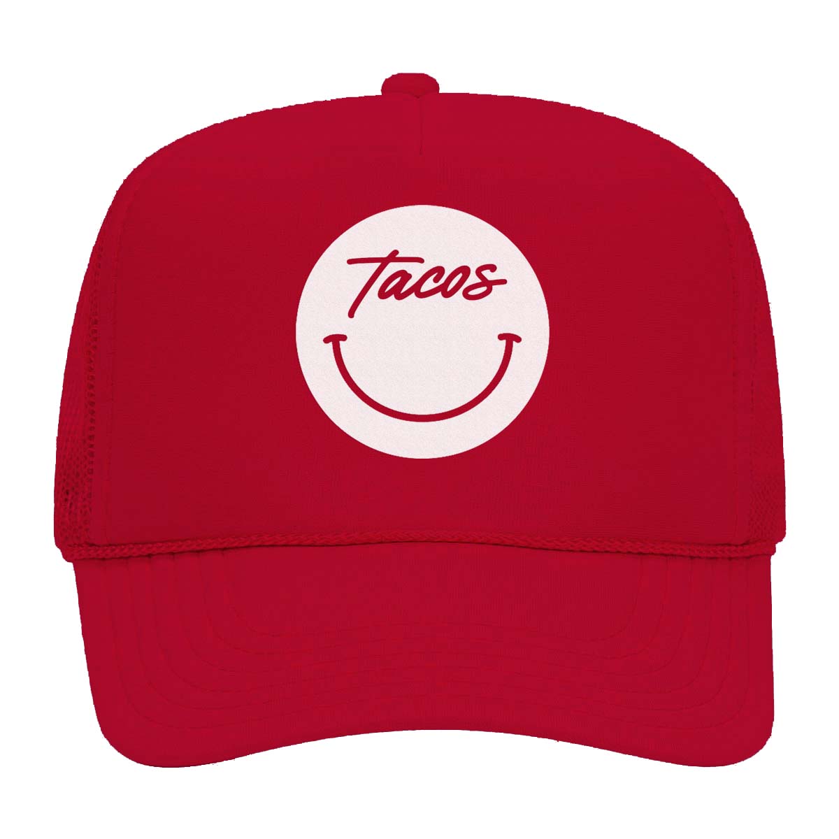 Frankie Jean Tacos Cursive Smile Foam Snapback