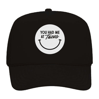 Frankie Jean You Had Me at Tacos Smile Foam Snapback