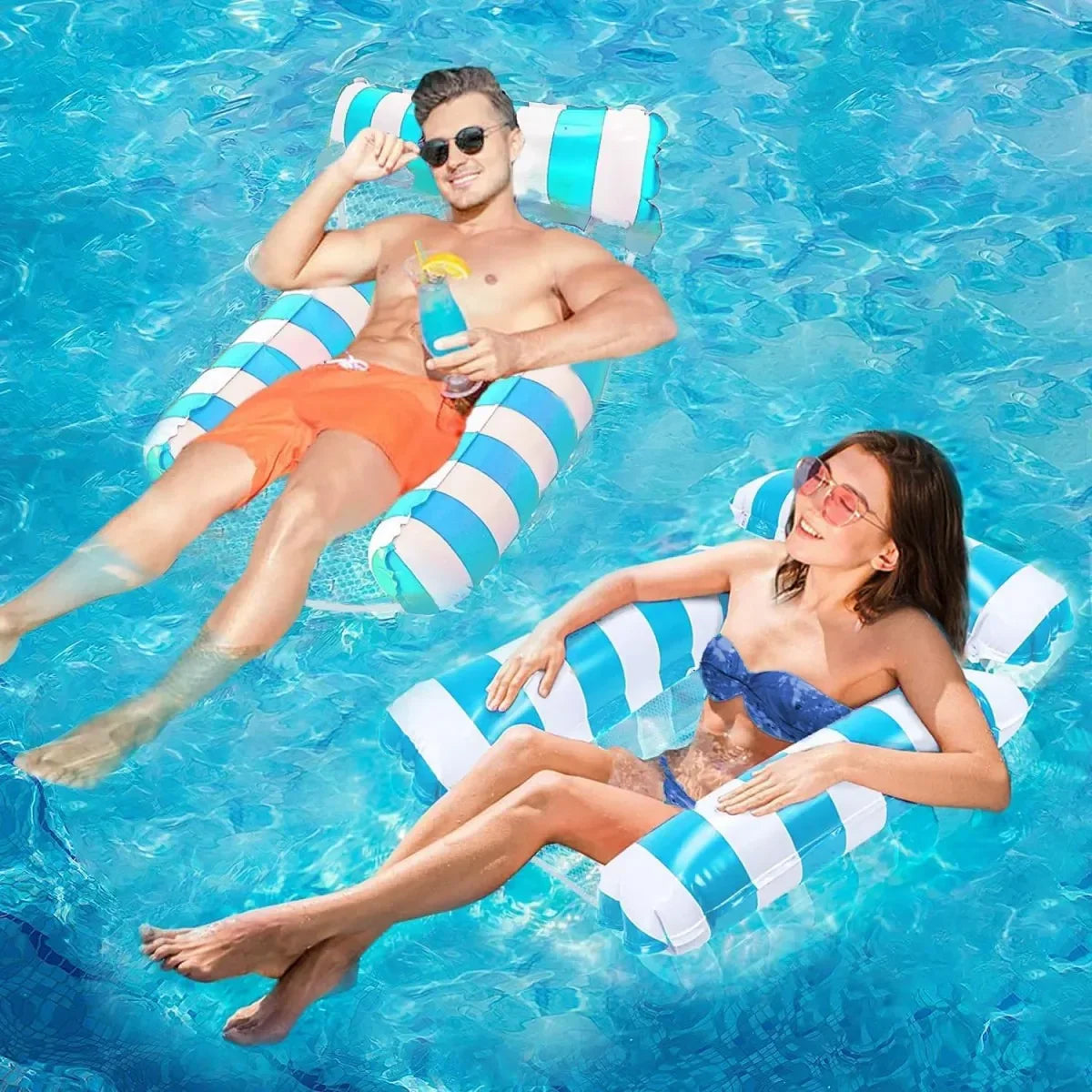 Foldable Inflatable Pool Float