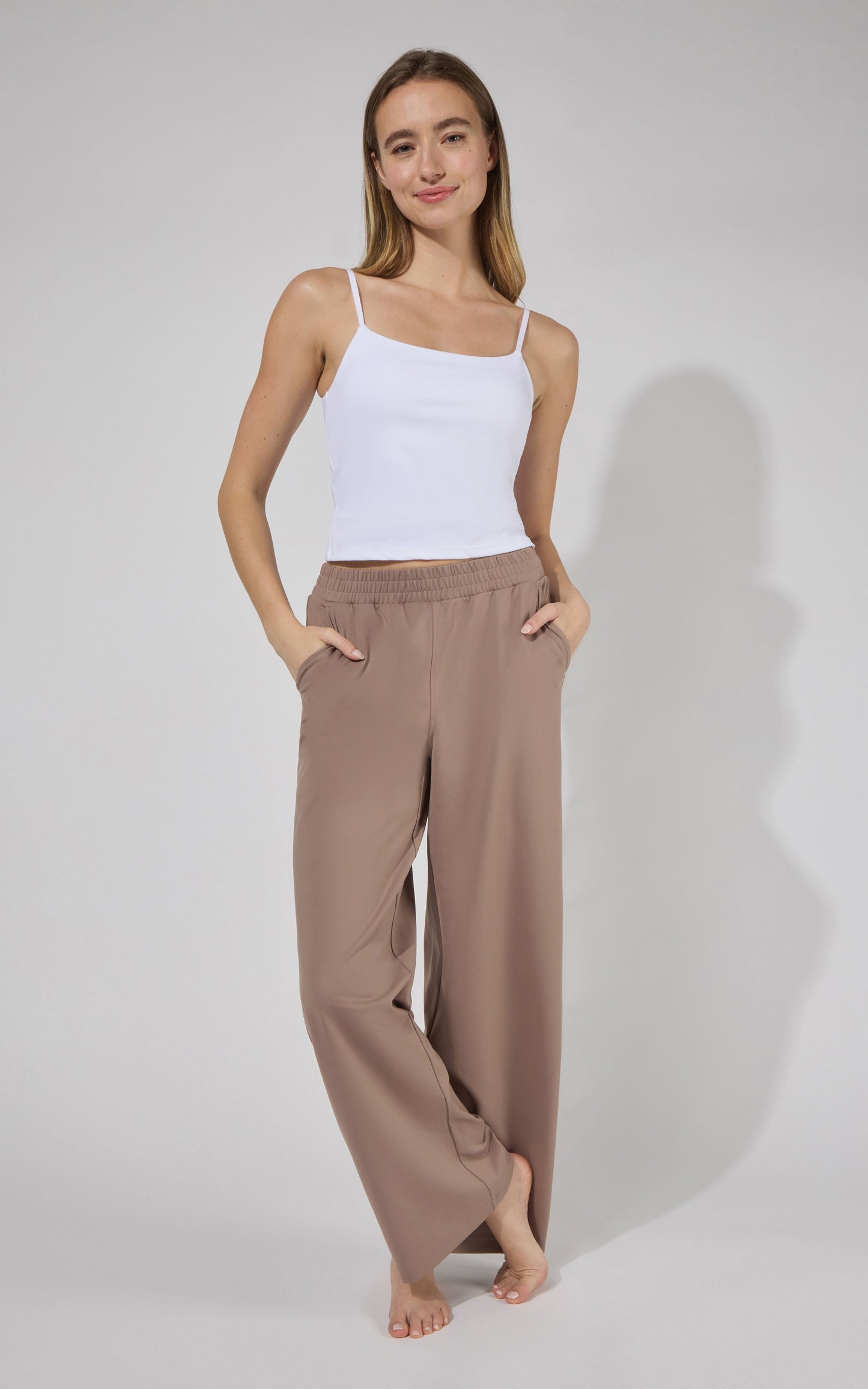 90 Degree by Reflex Lux Seoul Side Pocket Wide Leg Pant