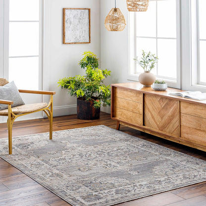Cream Brown Zola Area Rug - Clearance