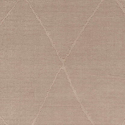 Aldis Tan Plush Textured Washable Rug - Clearance
