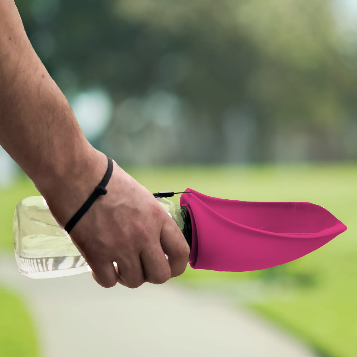 Fold-A-Bowl Portable Pet Water Bottle & Bowl