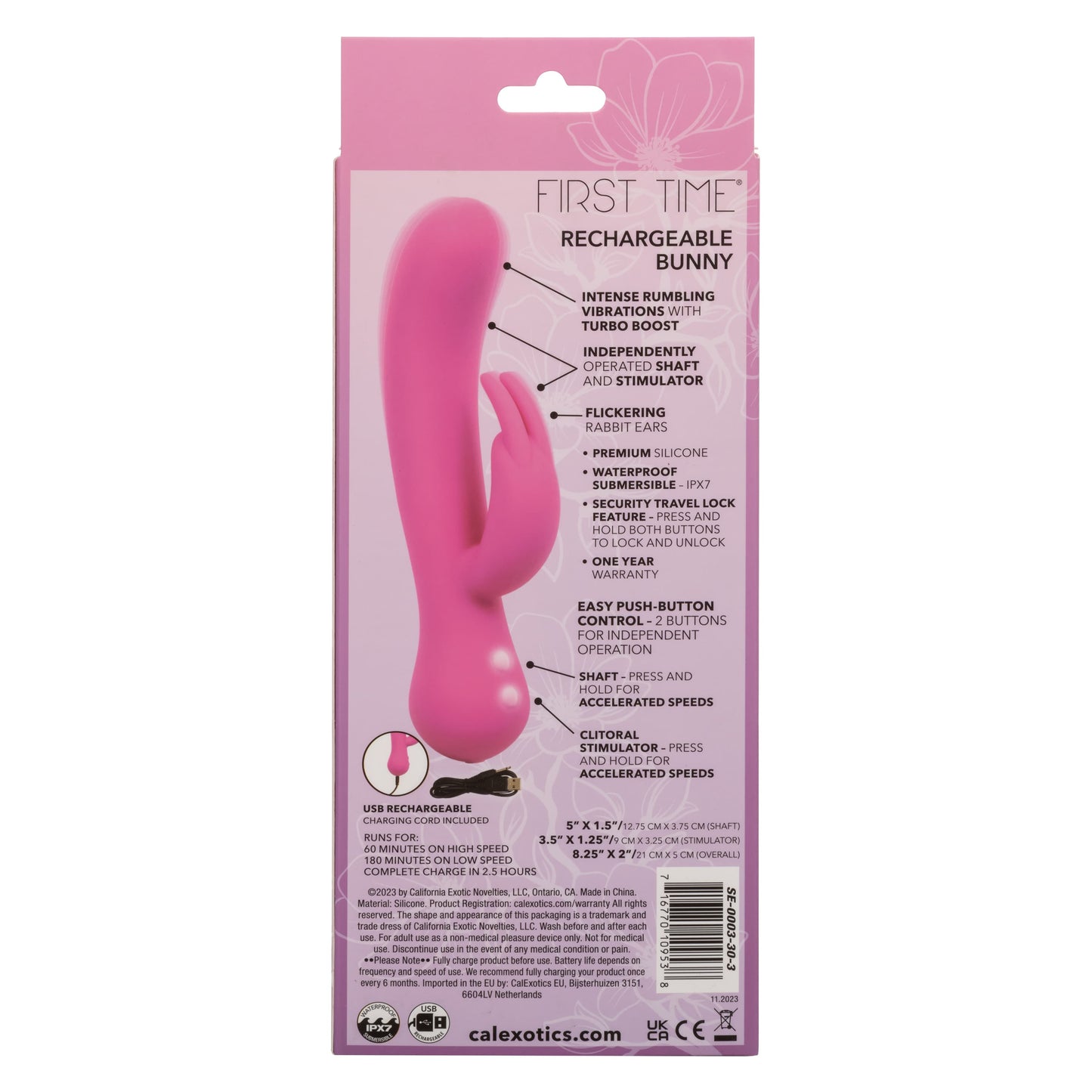 CalExotics First Time Rechargeable Bunny