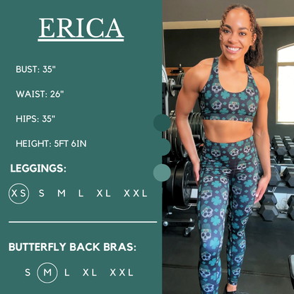 Constantly Varied Gear Shamrock Skulls Leggings