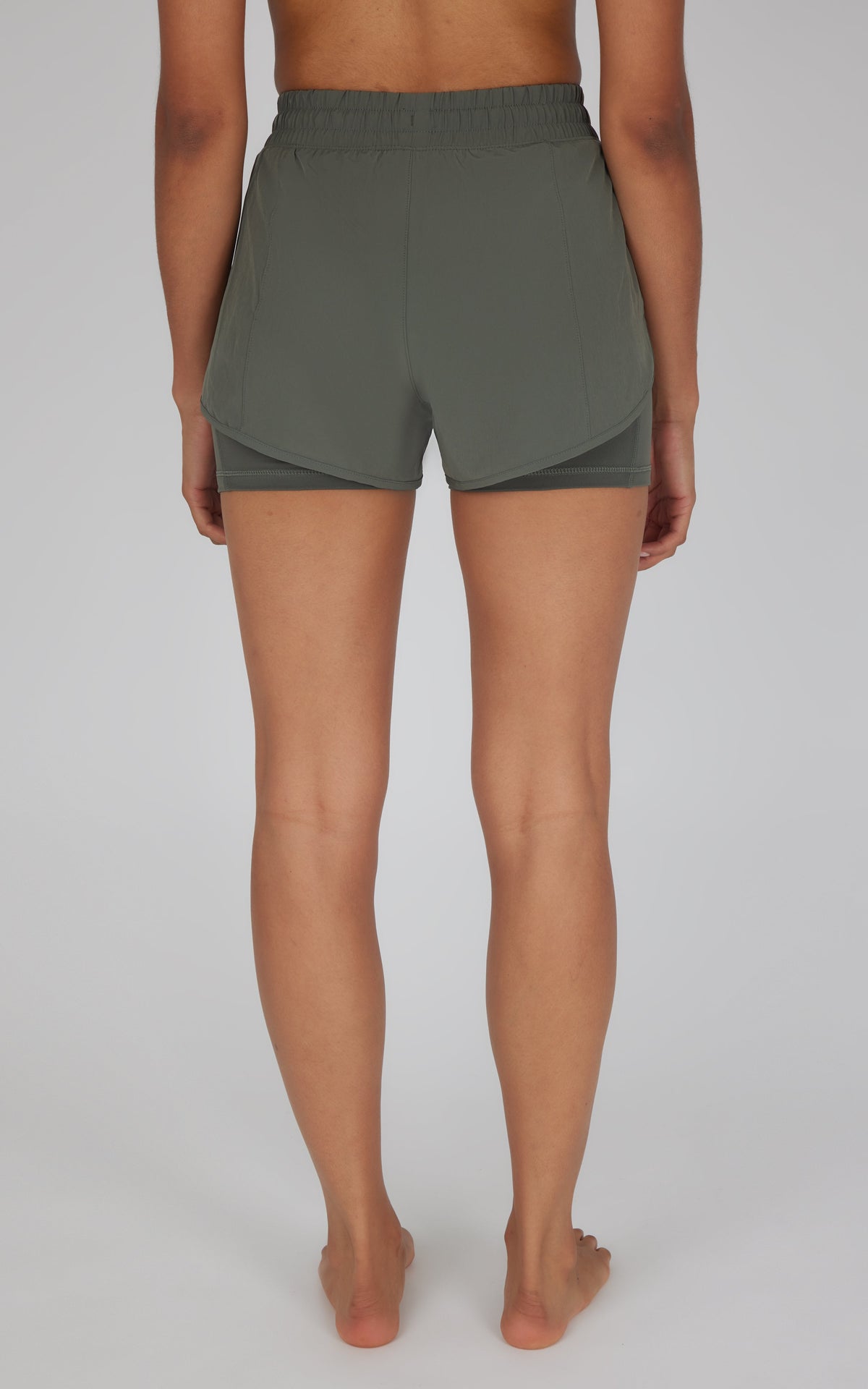 90 Degree by Reflex Lightstreme 2-in-1 Running Shorts with Drawstring