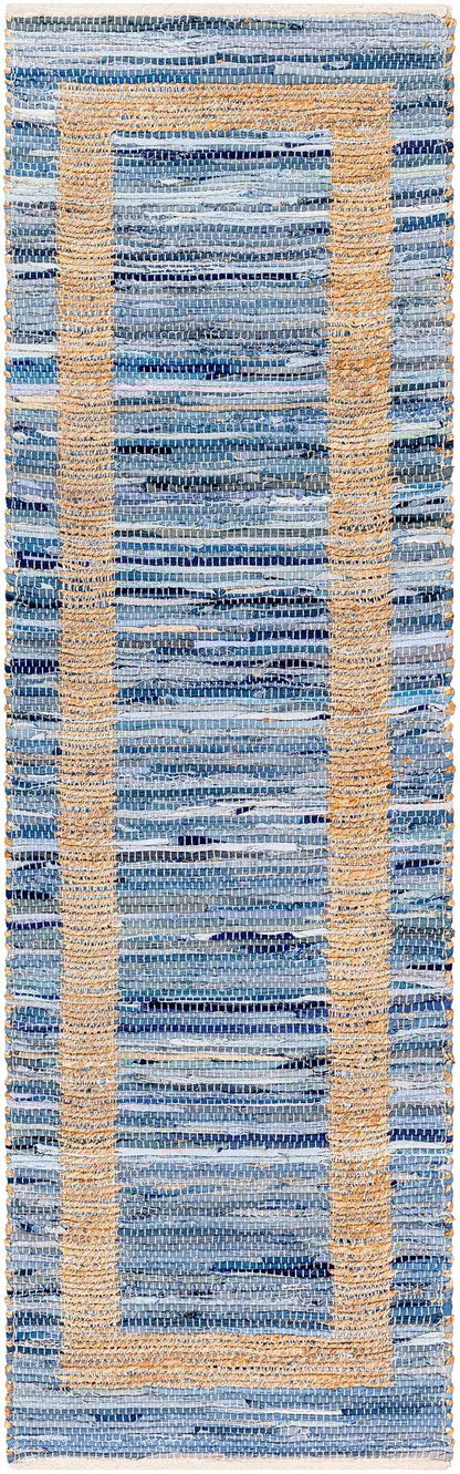 Ghita Recycled Blue Jean Rug - Clearance