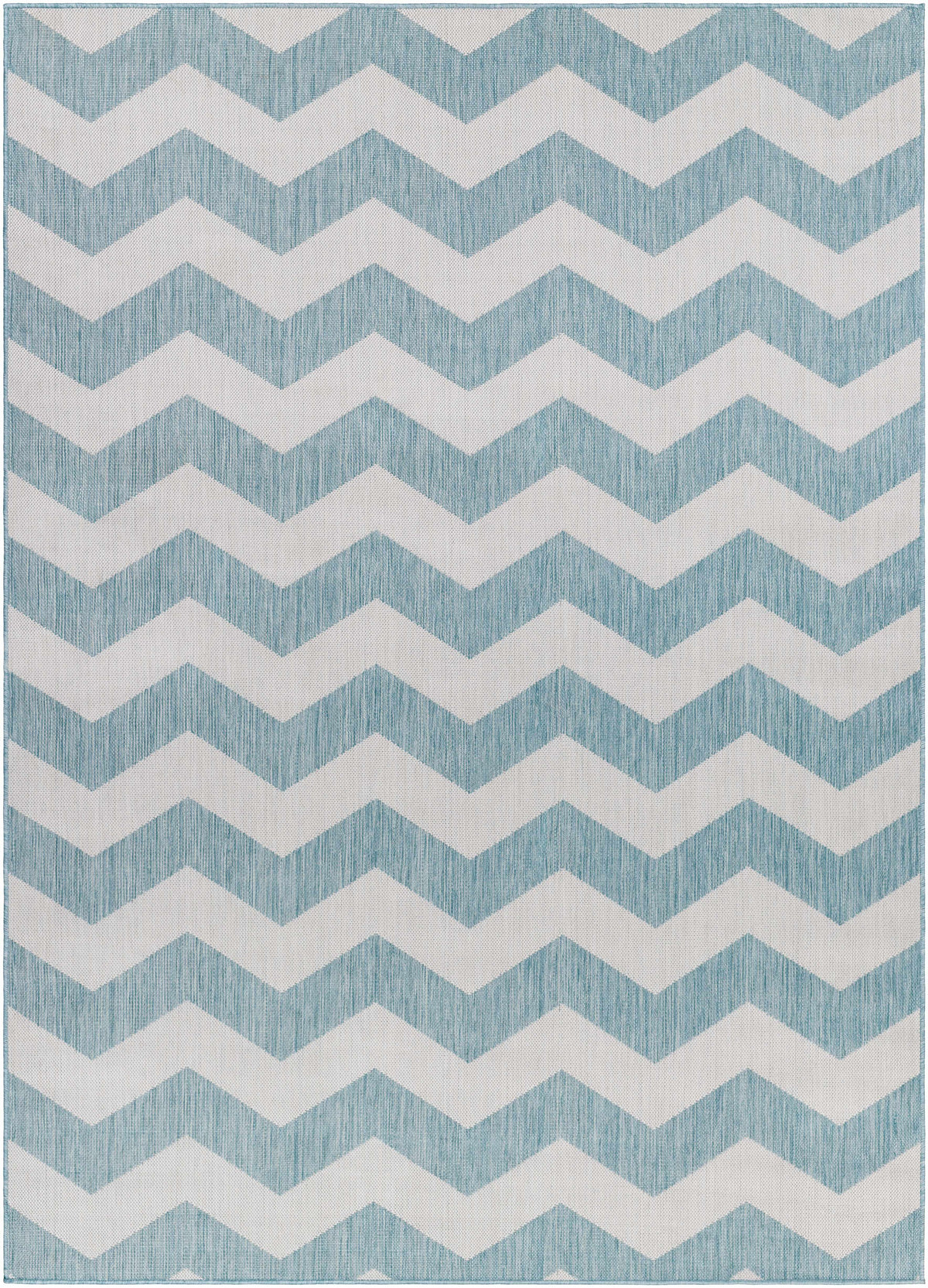 Cheri Thatch Light Blue Outdoor Carpet Area Rug - Clearance