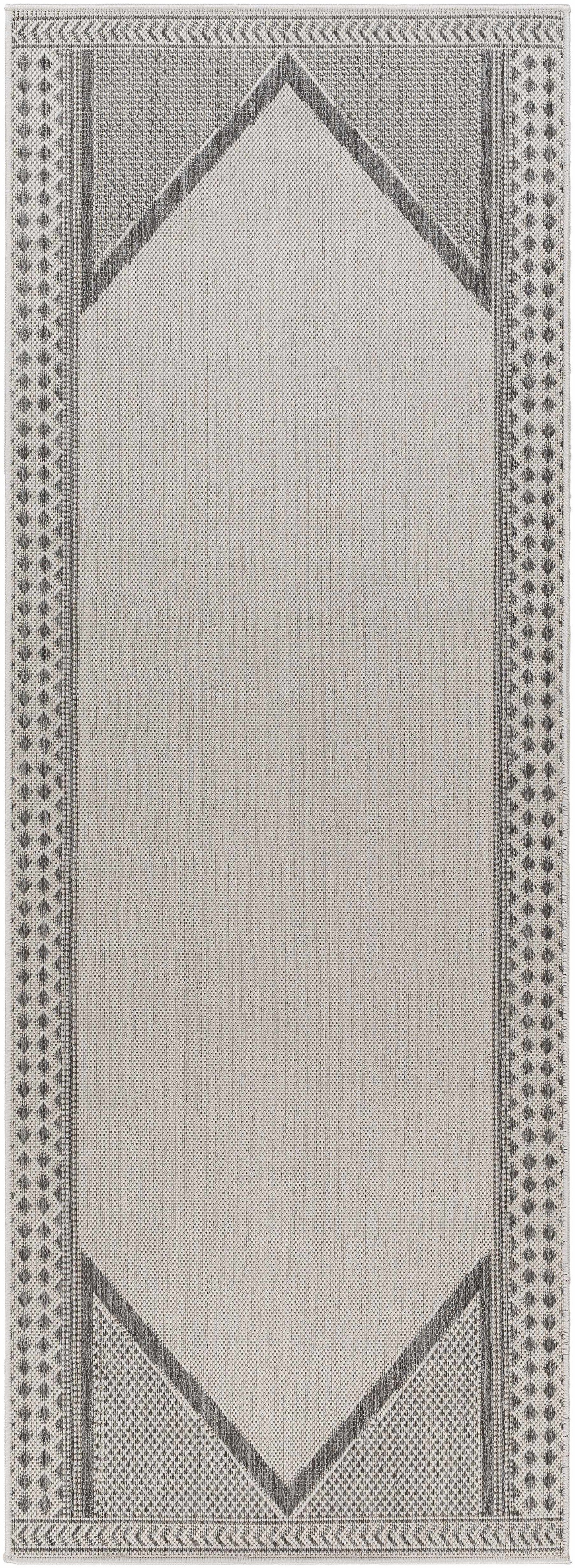 Efrem Off White Outdoor Carpet Area Rug - Clearance