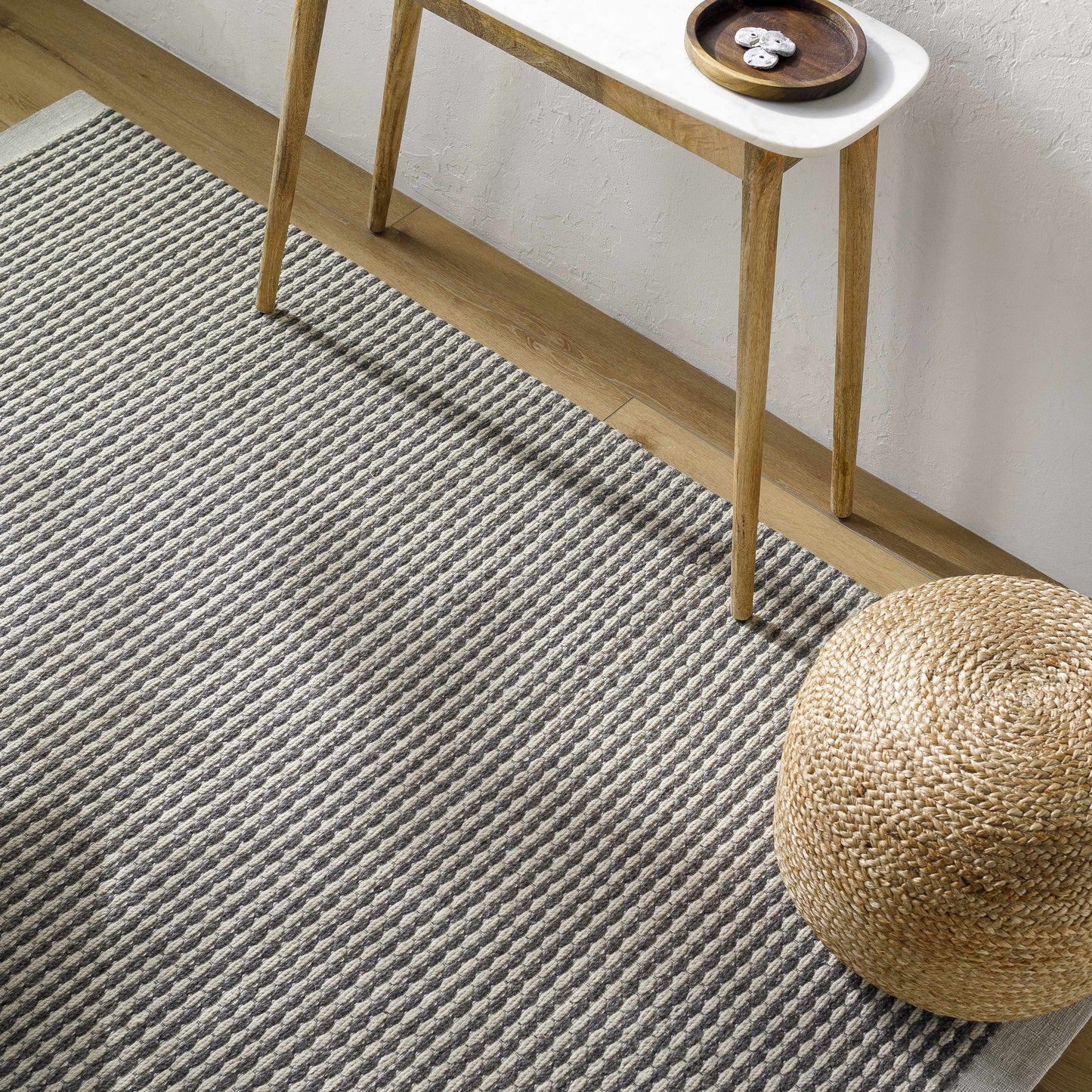 Black Emlen Area Rug - Clearance