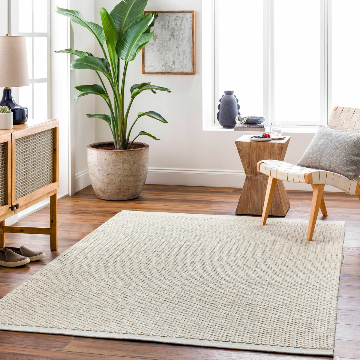 Beige Emlen Area Rug