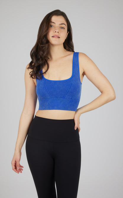 90 Degree by Reflex 2 PK Stonewash Seamless Bra Tank