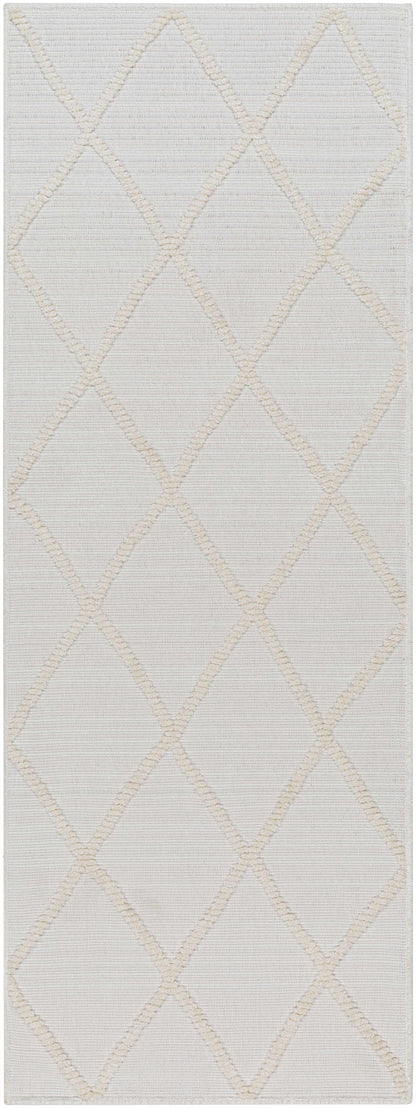 Amani White Washable Rug - Clearance