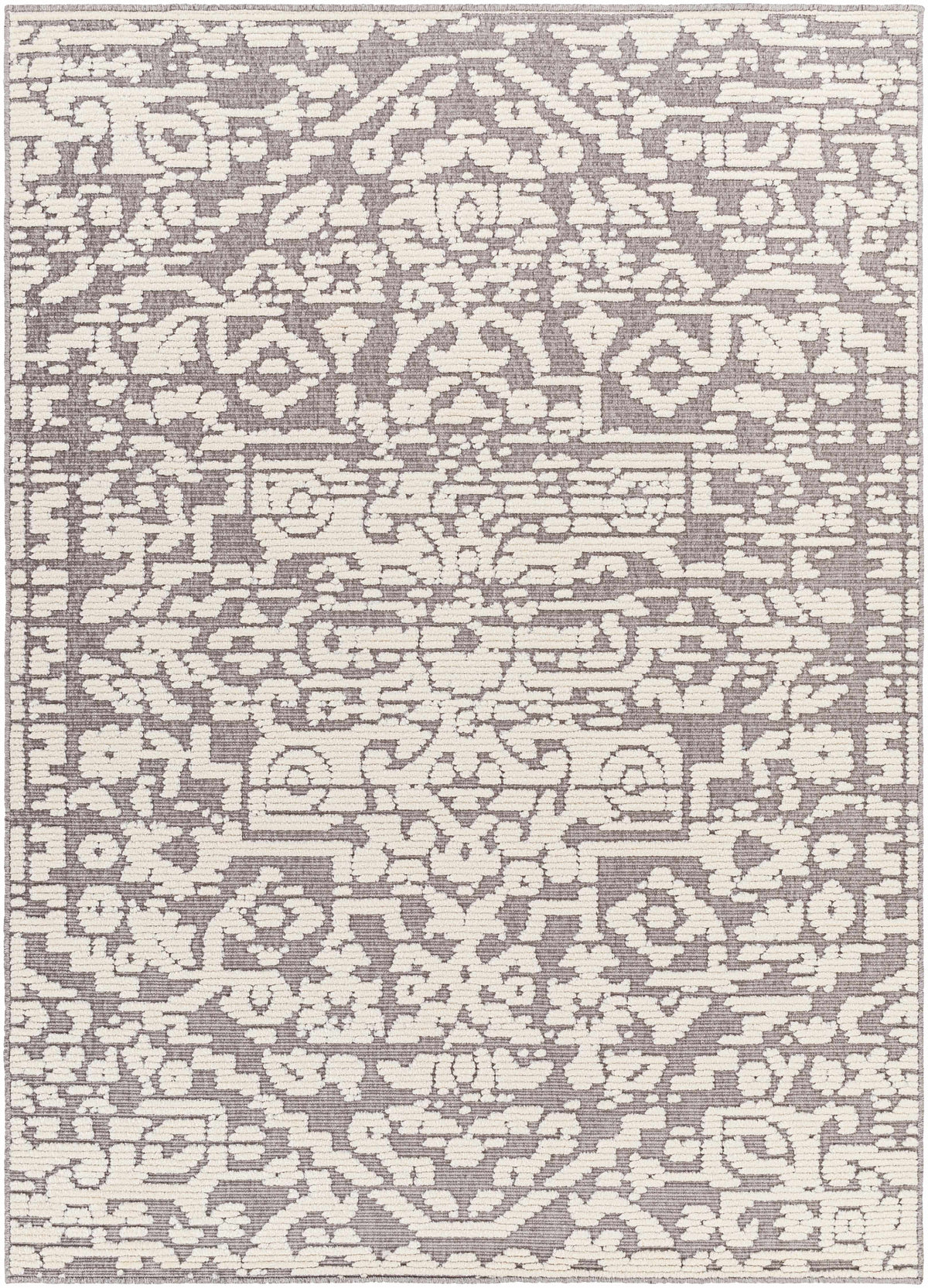 Beren Gray Washable Area Rug - Clearance