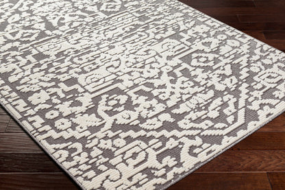 Beren Gray Washable Area Rug - Clearance
