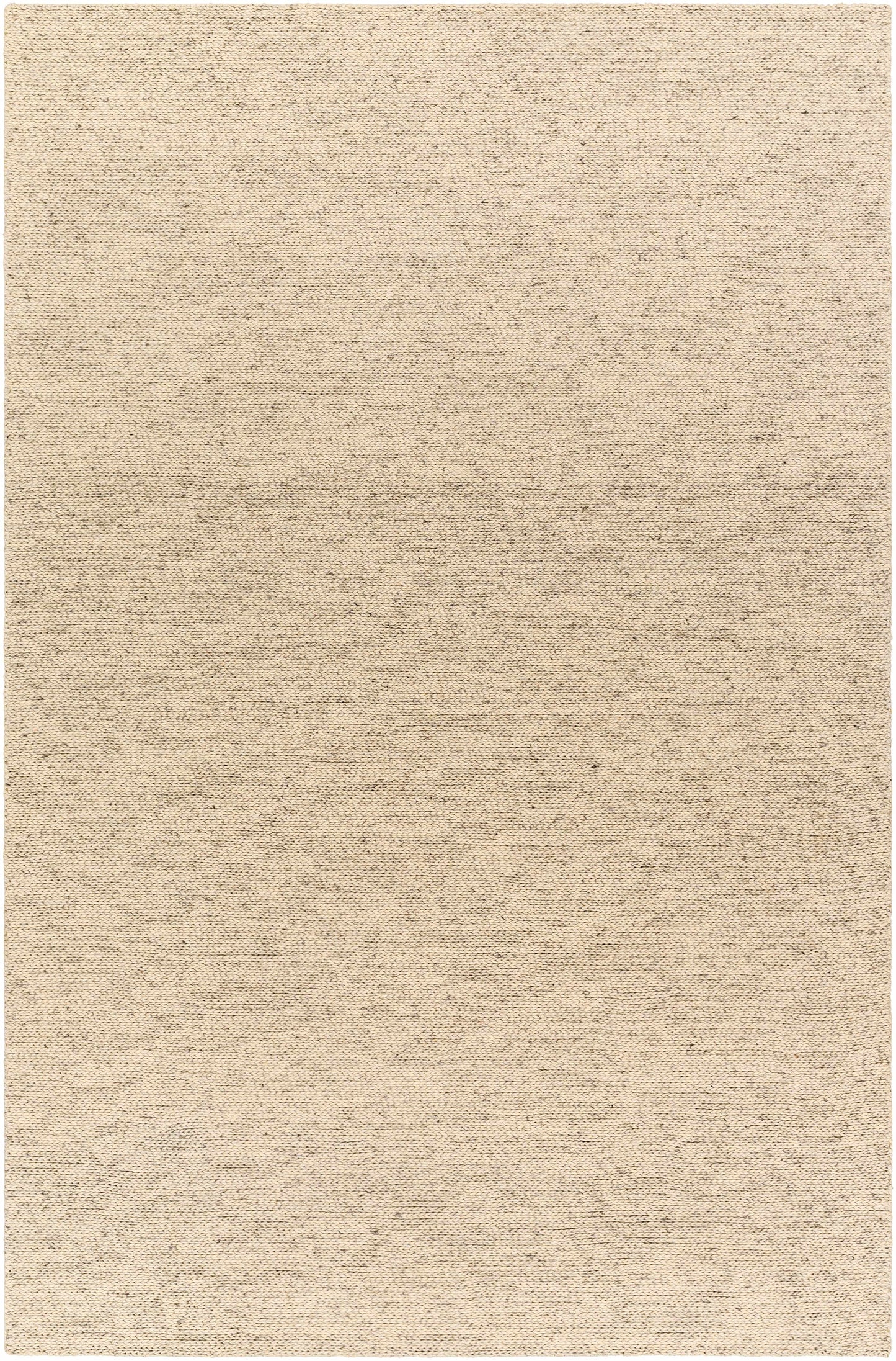 Alyra Beige Solid Area Rug