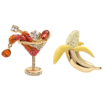 Swarovski No Regrets Collection Brooch Set