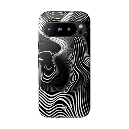 ABSTRACT ZEBRA STRIPES | Tough Phone Case