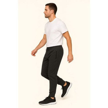 BenBen Mens Ultra Soft Fleece Zipper Pocket Jogger