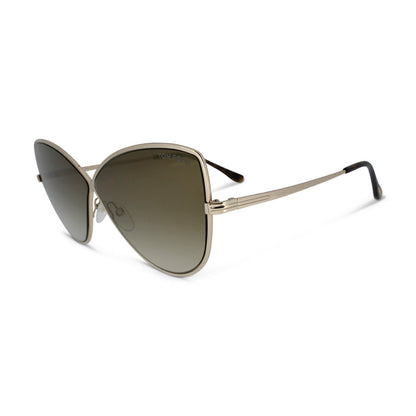 Tom Ford Elise Rose Gold Cat Eye Sunglasses 02 TF569 28G *EX DISPLAY*