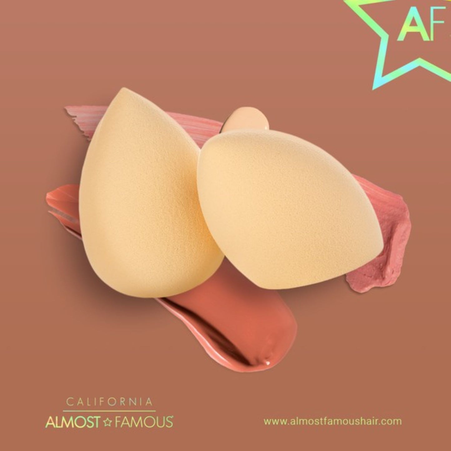 Almost FAMOUS "Maintain It" Non-Latex Makeup Blender 2-pack