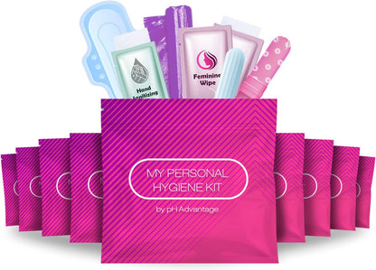 Feminine Hygiene Kit 10 Pack (Pink)