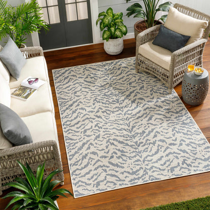 Friso Blue Outdoor Area Rug