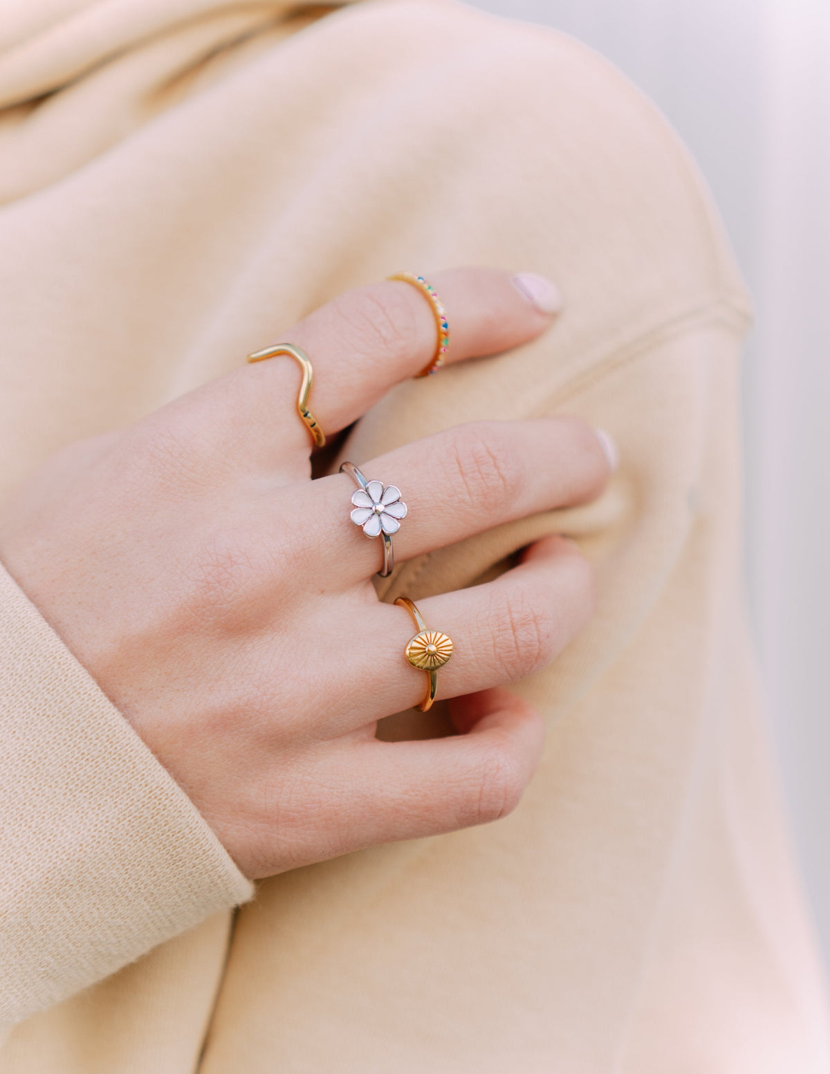 Elevated Faith Sunburst Ring