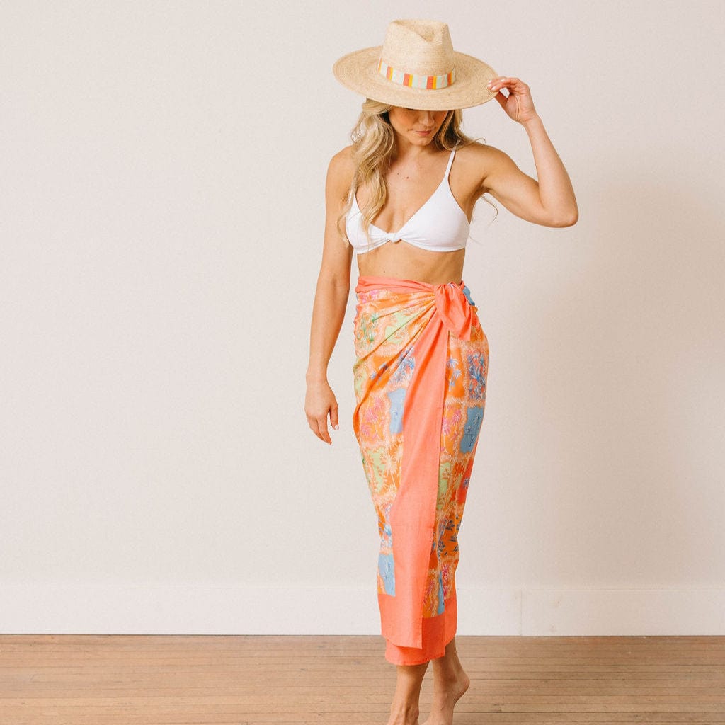 Patchwork Palm Sarong