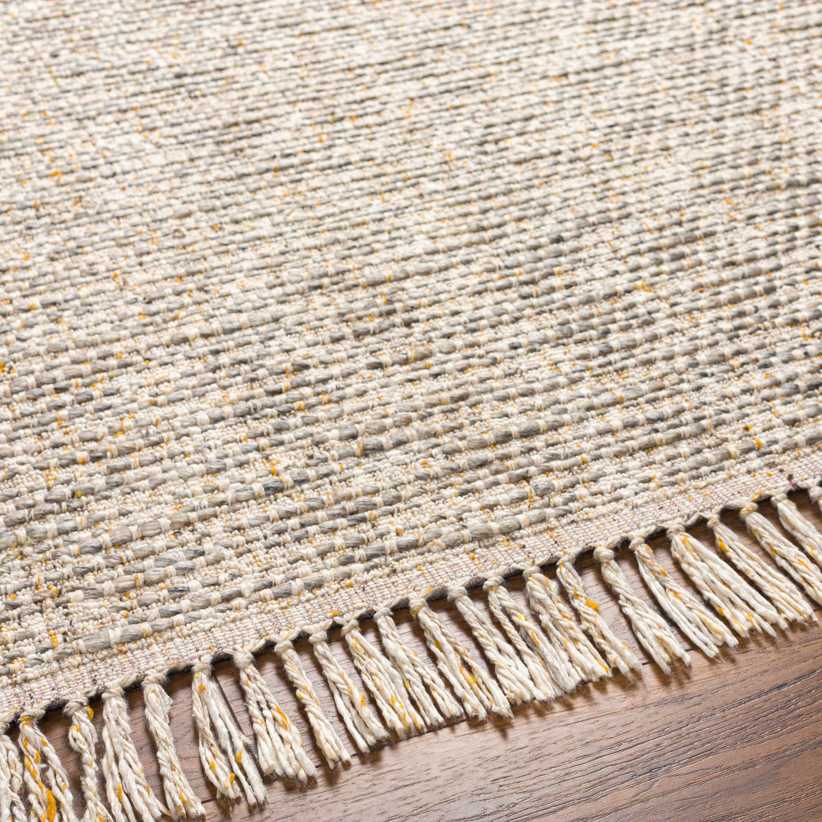 Amiel Beige Hand Woven Area Rug - Clearance