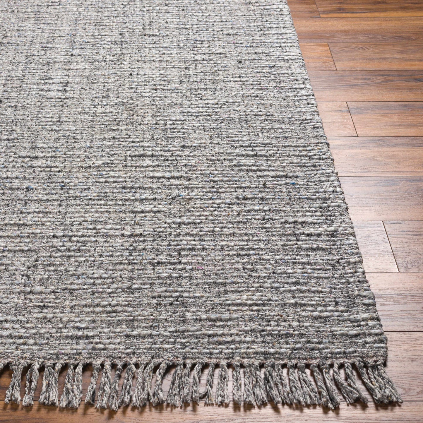 Amiel Gray Hand Woven Area Rug