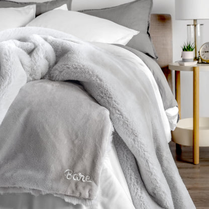 Bare Home Faux Fur Blanket