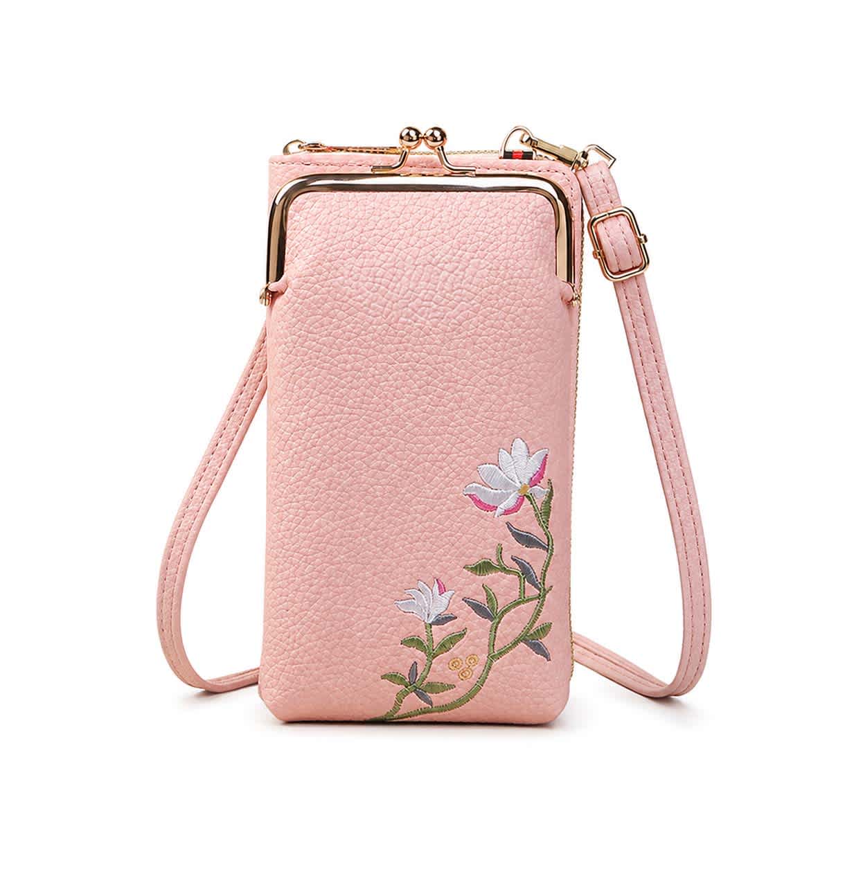 Clip Zip Crossbody Wallet