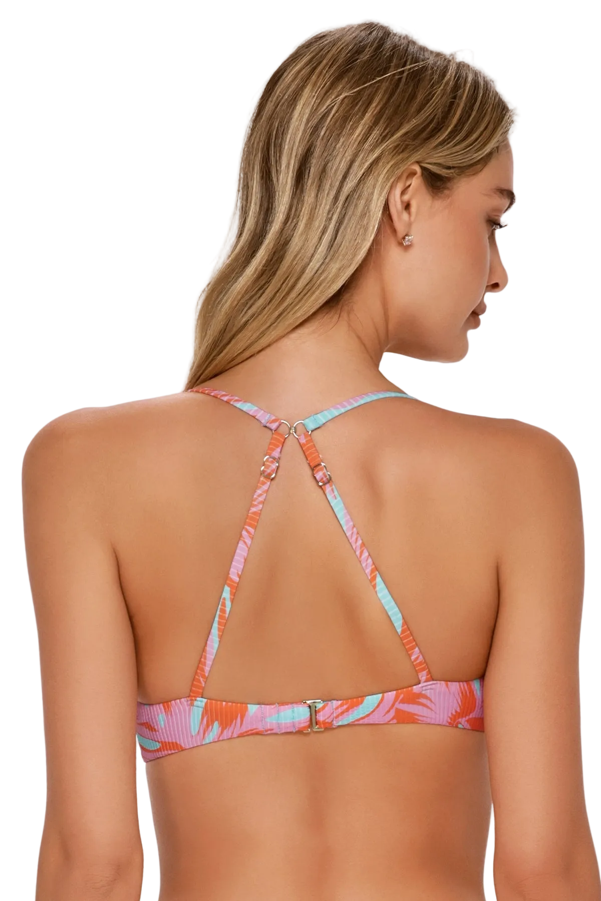 Swim Systems Avila Underwire Bikini Top - Palm Daze Rib