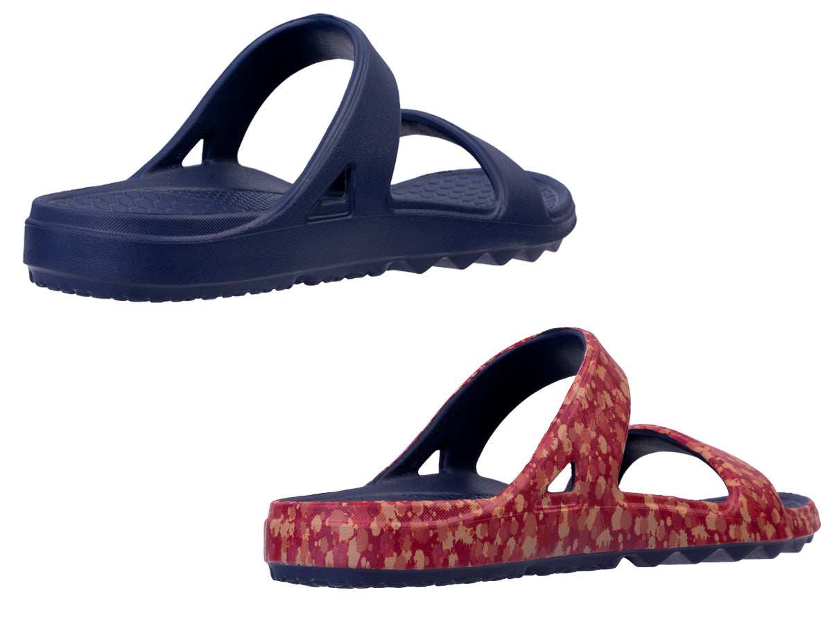 Fusion Slim Splash Sandals 2-Pack - Medium