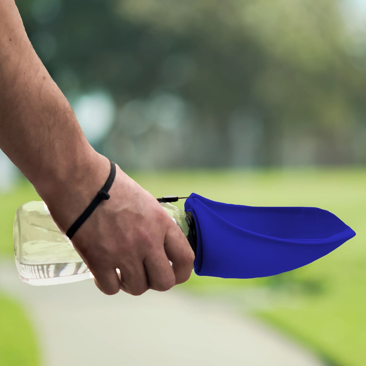 Fold-A-Bowl Portable Pet Water Bottle & Bowl