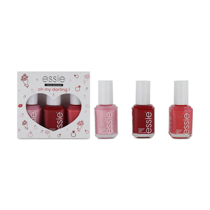Essie Oh My Darling Pink & Red Nail Polish Gift Set