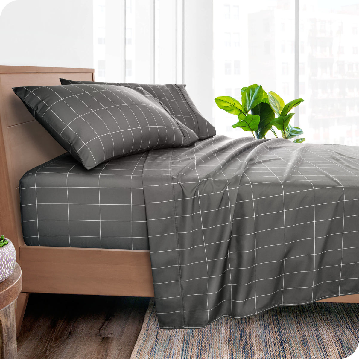 Bare Home 3-Piece Microfiber Sheet Set