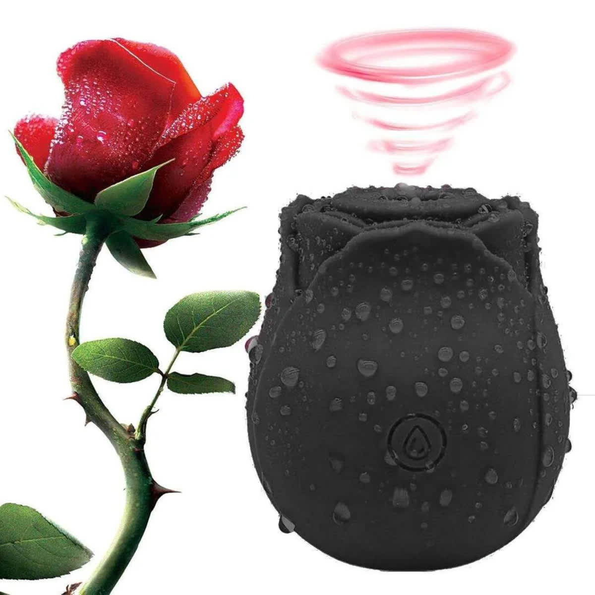 Black Suction Rose