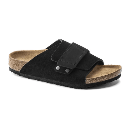 Birkenstock Kyoto Kids Suede Nubuck Black