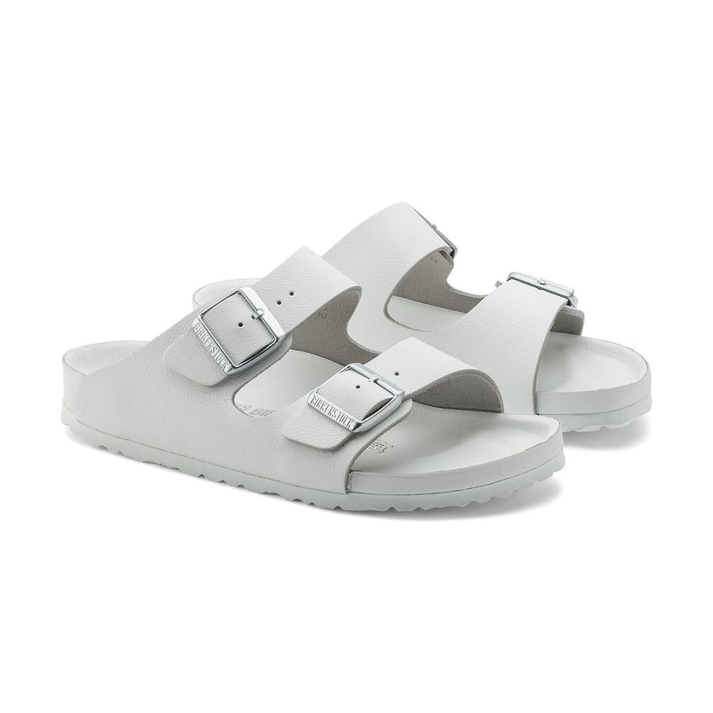 Birkenstock Monterey Natural Leather Exquisite White Sandals