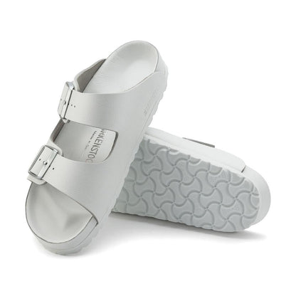 Birkenstock Monterey Natural Leather Exquisite White Sandals