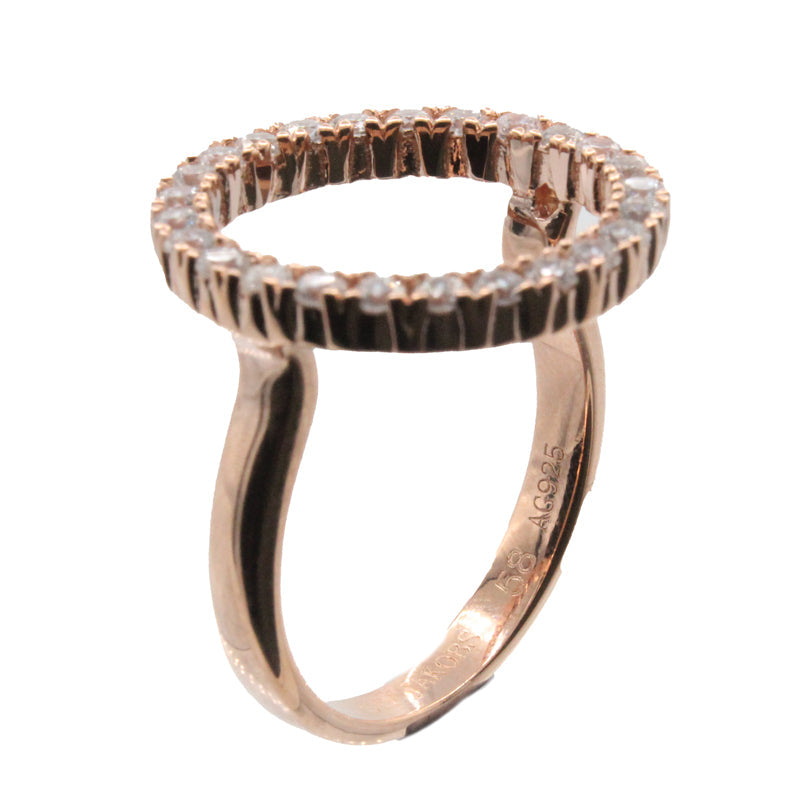 Rose Gold Ring Size 58 Sif Jakobs Biella Grande