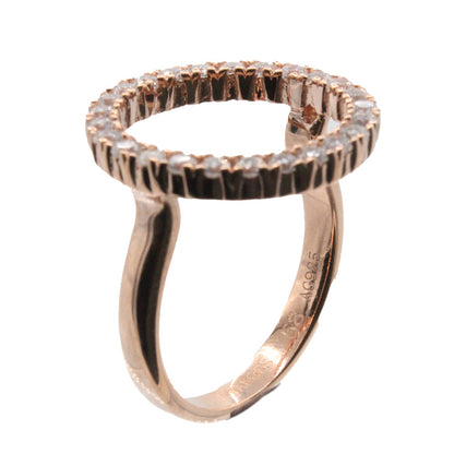 Rose Gold Ring Size 58 Sif Jakobs Biella Grande