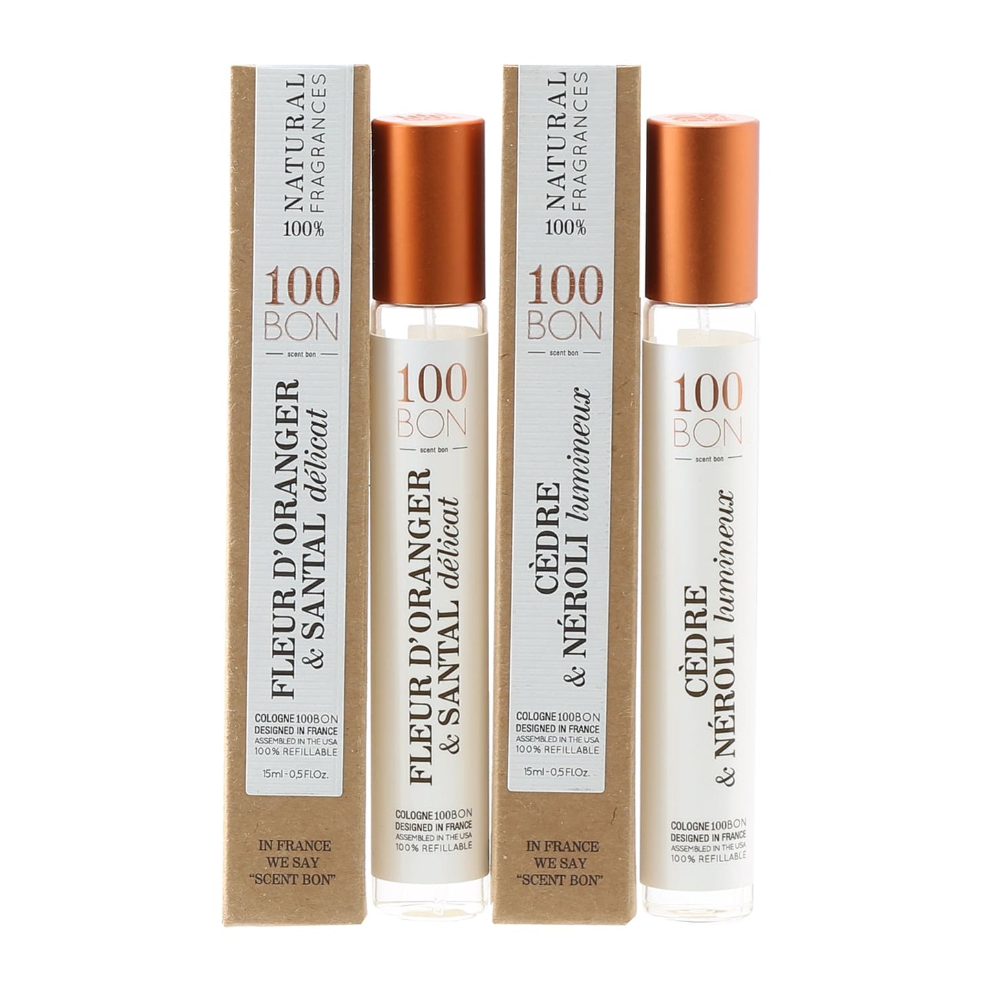 Duo 100 Bon Fleur D'Orange + Cedre Neroli